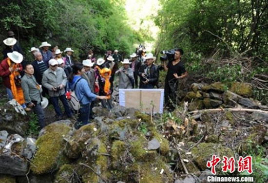 四川阿坝州金川县现东女国王城遗址