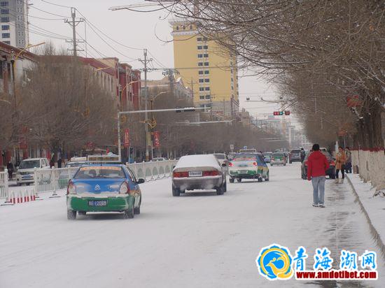 青海省海南州降温降雪