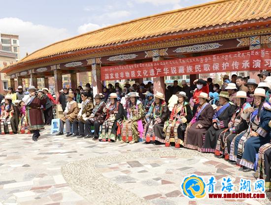 天祝县藏语办举办藏族民歌保护传承演习活动